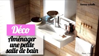 Aménager une petite salle de bain  les conseils dune pro [upl. by Hploda]