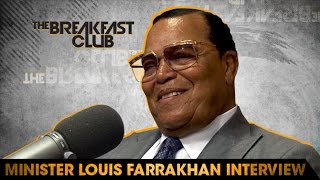 Minister Farrakhan FULL Interview at The Breakfast Club Power 1051 05242016 [upl. by Adnertal]