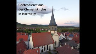 Gottesdienst am 28 Juli 2024 in der Clemenskirche [upl. by Hawkie]