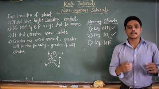 01 Introduction to NonAqueous Solvents [upl. by Pytlik973]