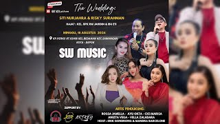 LIVE STREAMING SW MUSIC  WEDDING JAHRA dan RISKY  MINGGU 18 AGUSTUS 2024 [upl. by Annuahsal142]