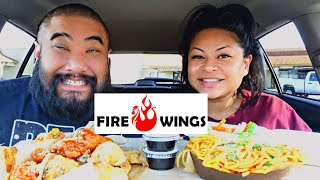 WINGS MUKBANG  Fire Wings [upl. by Sibylle]