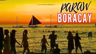 Paraw in Boracay Sailing Home [upl. by Aiset121]