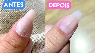 MANUTENÇÃO UNHAS DE GEL EM CASA 😱 [upl. by Libbie]