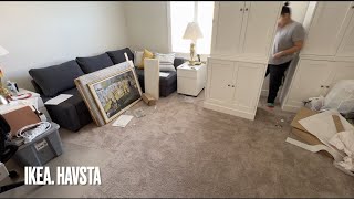 HOW TO ASSEMBLE  IKEA HAVSTA [upl. by Willman]