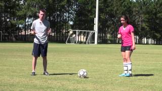 Beginner Soccer Tips  Passing Trapping Shooting and Throw Ins [upl. by Romeon190]