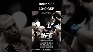 SCORING CONTROVERSIAL FIGHTS GSP vs Hendricks Comment what fights you want to see next ufc [upl. by Suisyola]