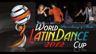 Beto Senzey amp Maria Pia Sanz  World Latin Dance Cup 2012 Bachata Social Dancing [upl. by Animsay]