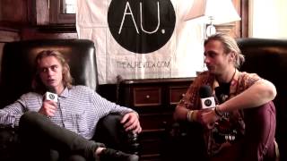 Interview Oliver and Louis Leimbach of Lime Cordiale at The Aussie BBQ SXSW 2014 [upl. by Mcneil701]