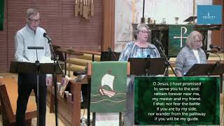 Trinity Lutheran Church  Interim Pastor Rev Pernilla Olsson Service 91524 [upl. by Hsekar6]