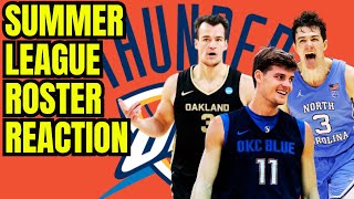 Oklahoma City Thunder Summer League roster breakdown  reaction and players to watch [upl. by Asuncion972]