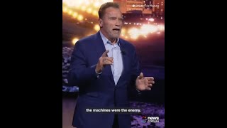 Arnold Schwarzenegger unveils world’s first colour changing car [upl. by Christiano]