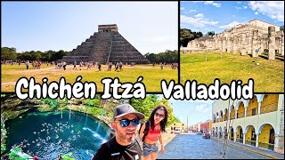 Chichen Itzá  nuestro viaje esto fue lo que vimos en Mexico [upl. by Nnahgiel]