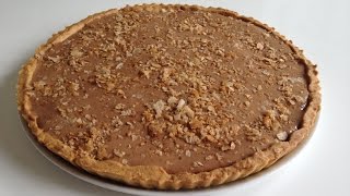 Recette de la tarte à la mousse au chocolat croustillante  Cécile LW [upl. by Nnyltak]