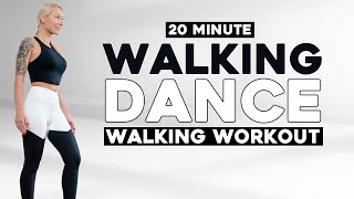 20 MIN WALKING CARDIO WORKOUT Intense Full Body Fat Burn at Home NO JUMPING KNEE FRIENDLY [upl. by Ennis52]