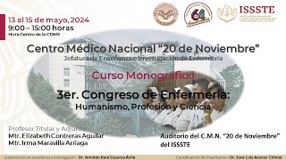 3er Congreso de EnfermeríaHumanismo Profesión y Ciencia [upl. by Sneed]