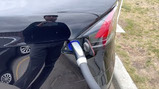 Supercharging a Loaner Tesla is it free [upl. by Galligan693]