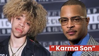 Rapper TI Reveals King Harris is Expecting His First Child “This Child Will Be Your Karma” [upl. by Elletnohs]