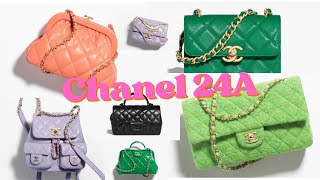 Chanel 2024A Collection  Chanel 24A Metiers DArt Bags  Preview [upl. by Irot]