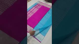 Latest Venkatagiri Pattie handloom sarees trending [upl. by Eberto]