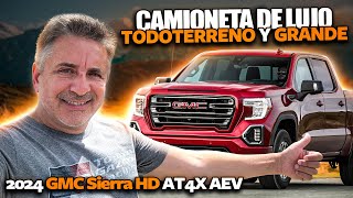 2024 GMC Sierra HD AT4X  Camioneta de lujo todoterreno y grande [upl. by Nets]