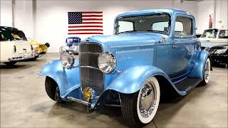 1932 Ford 3 Window Custom Coupe Maui Blue [upl. by Andromeda251]