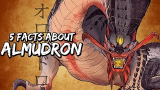 Monster Hunter Rise  5 FACTS About Almudron  MH Lore And Ecology [upl. by Tshombe58]