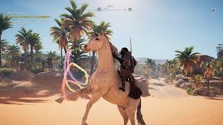 ASSASSIN´S CREED ORIGINS  MI UNICORNIO Y YO 🦄 [upl. by Irual]