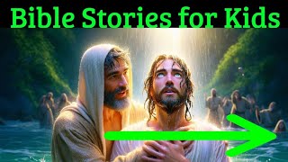 The Baptism of Jesus Christ Bible Stories for Kids  Episode 2 [upl. by Achilles]