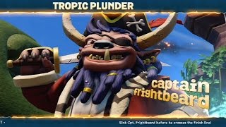 Skylanders SuperChargers  Captain Frightbeard Boss Pursuit [upl. by Eenram739]