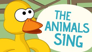 The animals sing  Nursery Rhymes  Toobys [upl. by Anaugal509]