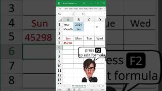 How to create dynamic calendar in Excel using dynamic array functions excel [upl. by Elleryt]