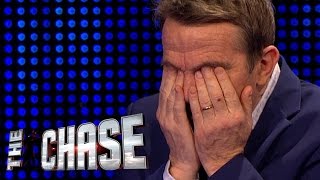 The Chase Bloopers  Bradley Cant Stop Laughing at Funny Jack Horner Question [upl. by Ytisahc]