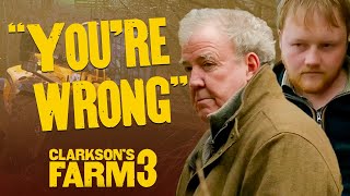 Jeremy amp Kaleb Have A Heated Argument  Clarkson’s Farm S3 [upl. by Idahs969]