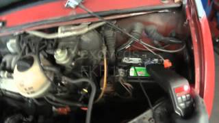 VW T4 Eurovan 25L Ignition Timing Basic Setting  Checking [upl. by Annaerda]