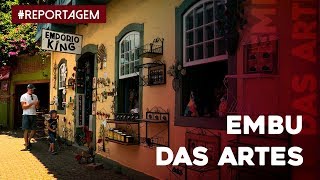 Confira a feira de artesanato de Embu das ArtesSP [upl. by Bluefarb]