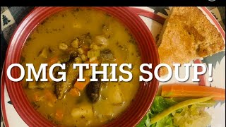 Make This Luscious Mushroom Barley Soup Vegan or Not It’s Delicious [upl. by Adnilram]