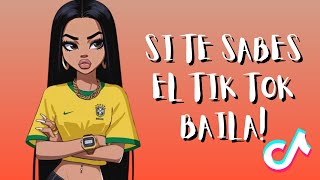 SI TE SABES EL TIKTOK BAILA 2024 🔥 TikTok Latam [upl. by Bonney394]