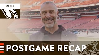 Browns vs Cardinals Week 9  Postgame Recap [upl. by Charles713]