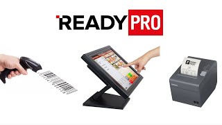 Vendita al banco con Touch screen Lettore barcode e Registratore di cassa  Ready Pro [upl. by Innaig463]