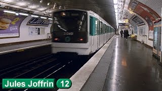 Métro de Paris  Jules Joffrin  Ligne 12  RATP MF67 [upl. by Goetz]