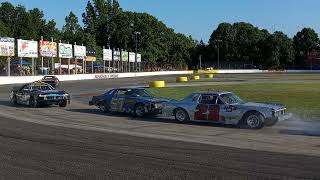 One of the Ironman heats May 25 2024 Painesville Speedway [upl. by Valerye]