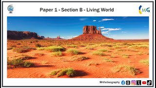 Living World  AQA Geography GCSE Paper 1 2023 [upl. by Anitnahs]