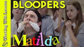 Bloopers and Behind the Scenes for Matildas Revolting Children [upl. by Plafker]