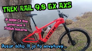 Trek Rail 98 GX AXS gen 4 další zkouška Éčka [upl. by Duomham96]