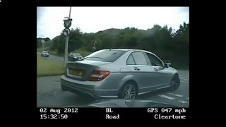 UK police chase a merc around bolton [upl. by Aonian]