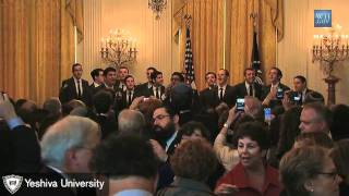 YU Maccabeats Perform at The White House [upl. by Annamarie]