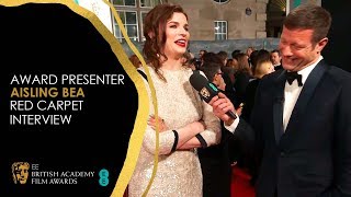 Aisling Beas Charmingly Funny Red Carpet Interview  EE BAFTA Film Awards 2020 [upl. by Timothy29]