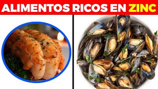 11 ALIMENTOS RICOS EN ZINC para prevenir la DEGENERACIÓN MACULAR Y LA INFLAMACIÓN CRÓNICA [upl. by Blunt726]