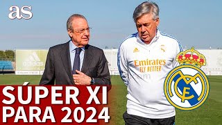 REAL MADRID  Los 3 FICHAJES que QUIERE HACER FLORENTINO para hacer este SÚPER EQUIPO en 2024  AS [upl. by Ernaline]